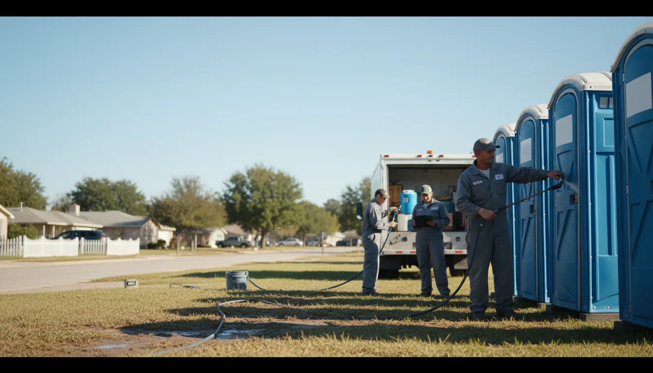 Long-Term Portable Toilet Rental in Canutillo, TX near me